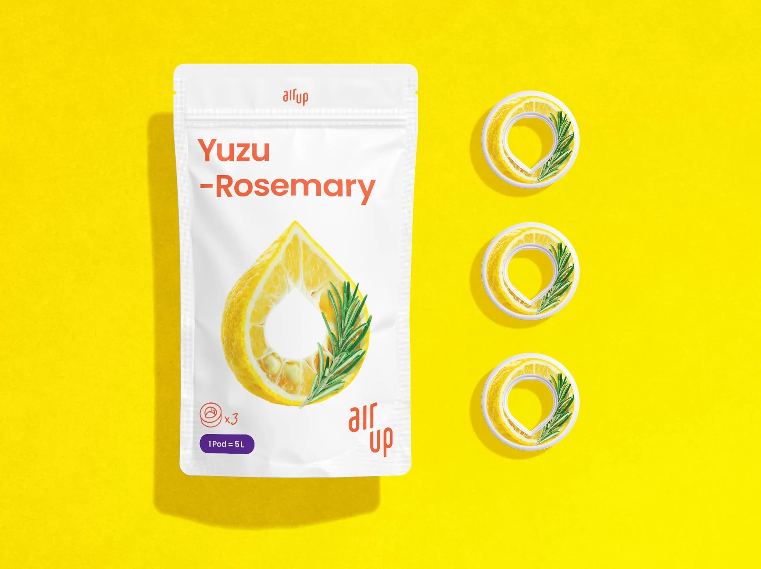 Yuzu-Rosemary Pods